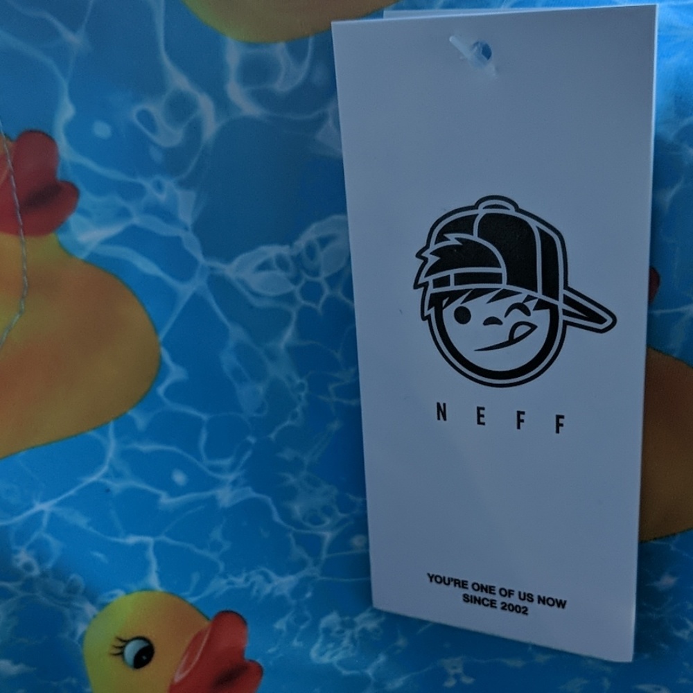 NWT NEFF DUCKY SWIM TRUNKS - Picture 3 of 5
